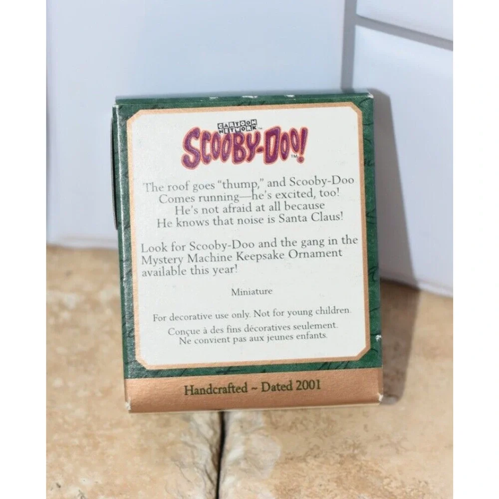 Hallmark Keepsake Christmas Ornament Scooby-Doo Miniature 2001 NIB